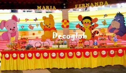 MuyAmeno.com: Fiestas Infantiles, Decoración Oso Pooh