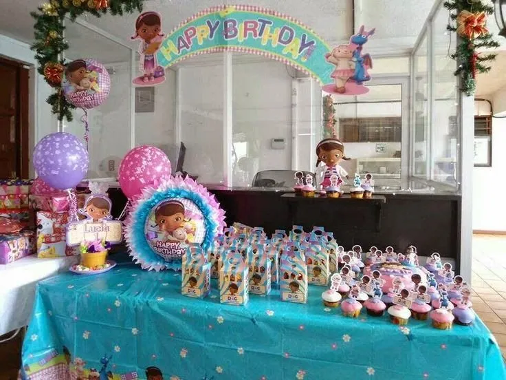 MuyAmeno.com: Fiestas Infantiles Decoradas con la Doctora Juguetes