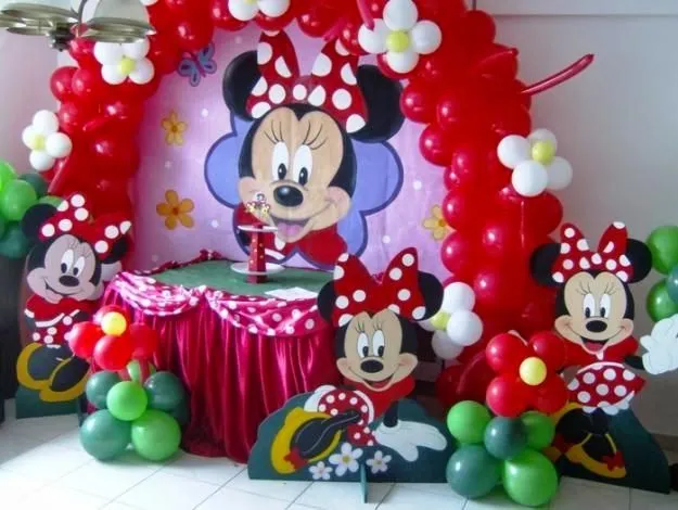 MuyAmeno.com: Fiestas Infantiles Decoradas con Minnie Mouse, parte 1