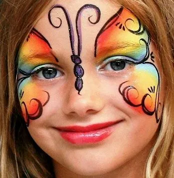 MuyAmeno.com: Maquillaje Infantil y Caritas Pintadas, Mariposas