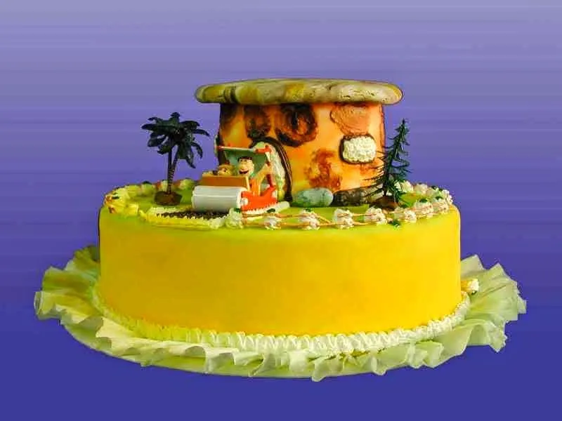 MuyAmeno.com: Tortas de Cumpleaños Decoradas con los Picapiedras ...