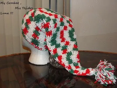My Crochet , Mis Tejidos: Christmas Hat / Gorro Para Navidad o para ...