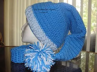 My Crochet , Mis Tejidos: Elf Hat - Luna / Gorro de Duende - Luna