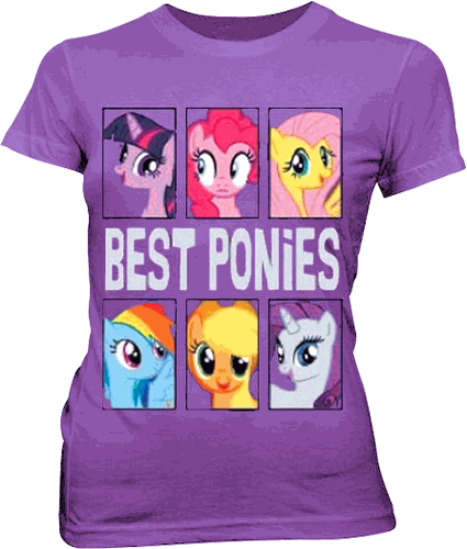 My Little Pony Best Ponies Character Frames Juniors Grape Purple T ... My Little Pony Best Ponies Character Frames Juniors Grape Purple T ...