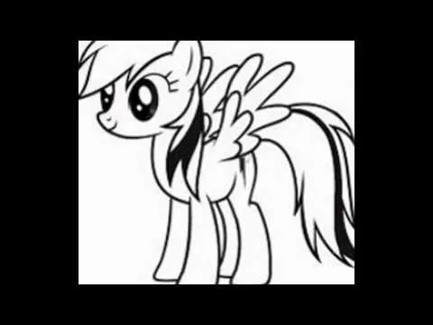 my little pony para colorear - YouTube