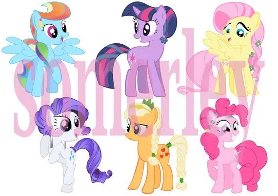 My Little Pony Crystal Empire sticker pack | Crystal ponies ...