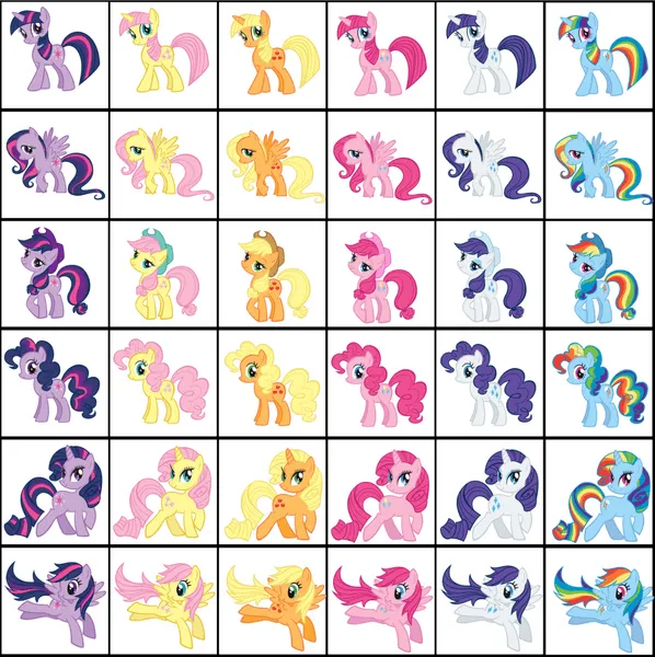 Juegos de my little pony la magia de la amistad para colorear - Imagui
