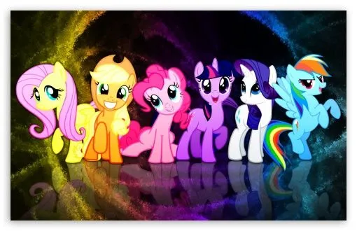 My Little Pony Mane 6 HD desktop wallpaper : High Definition : Mobile