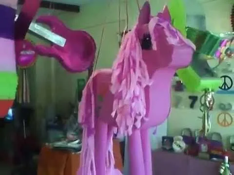 my little pony-piñatas modernas - YouTube