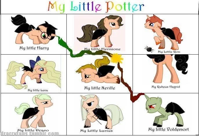 My little Potter. My Little Pony versión Harry Potter. | NBP1's Blog