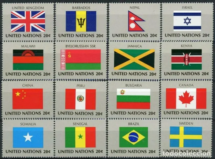 naciones unidas nueva york 1983 ivert 390/405 * - Compra venta en  todocoleccion