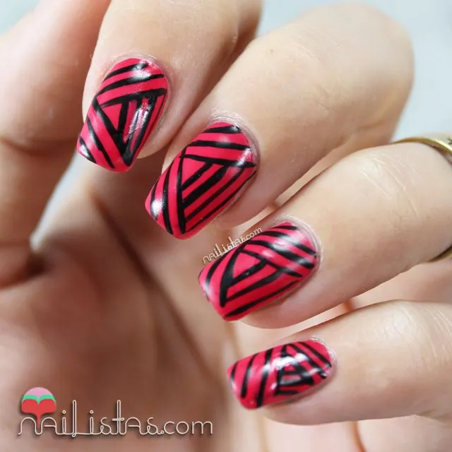 Nailistas: Uñas decoradas a rayas | Smoochie de CND # Nailistas: Uñas decoradas a rayas | Smoochie de CND #
