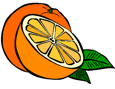 4 naranjas dibujo - Imagui