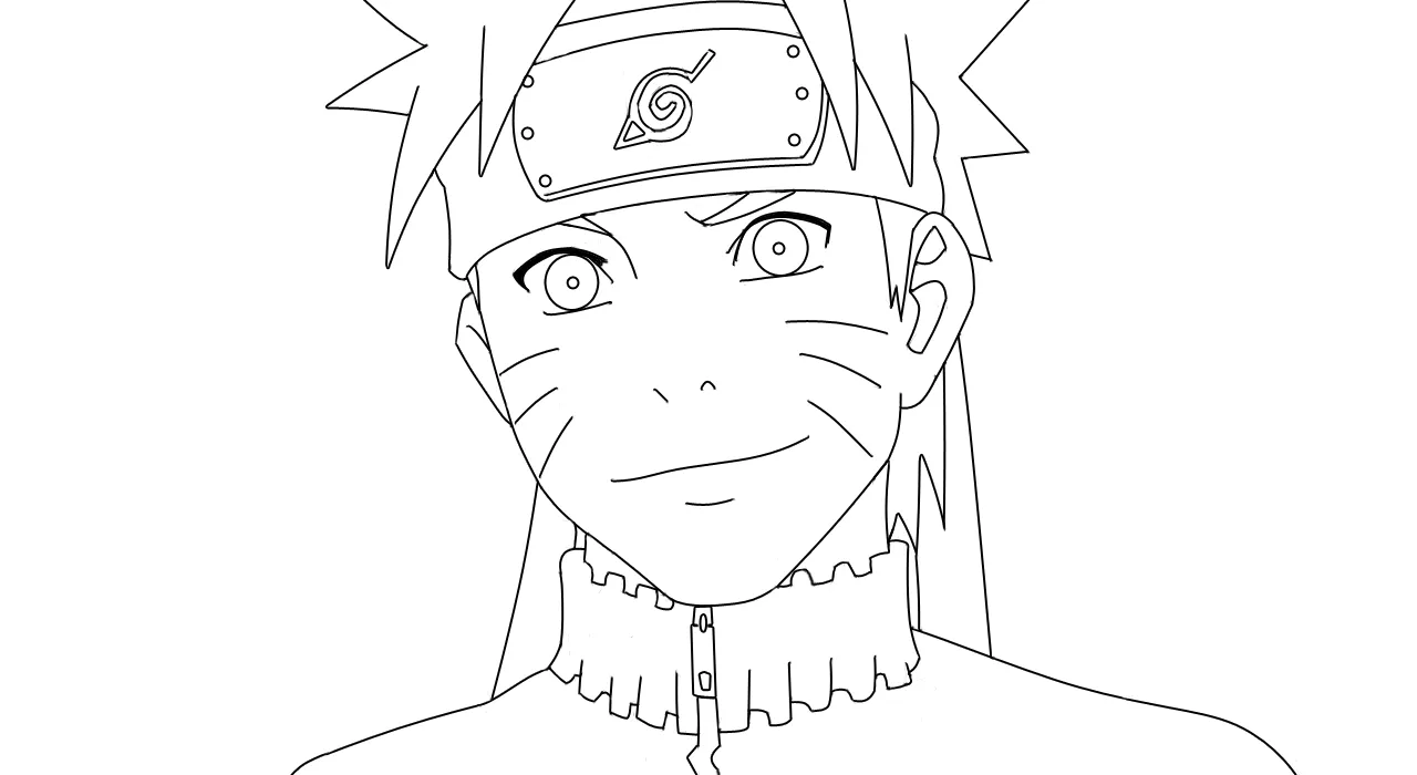 Dibujo de naruto para colorear - Dibujos para colorear - IMAGIXS