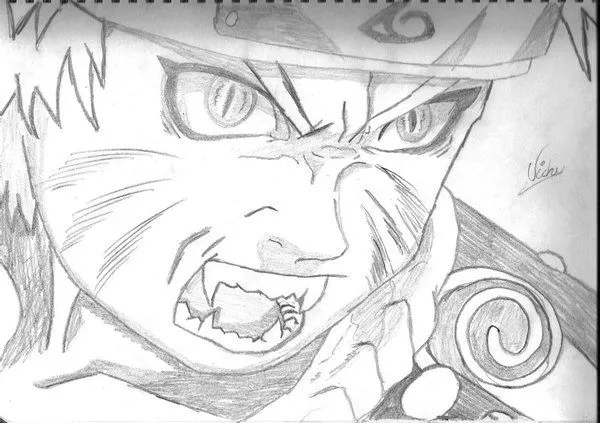 Naruto uzumaki para dibujar a lapiz - Imagui