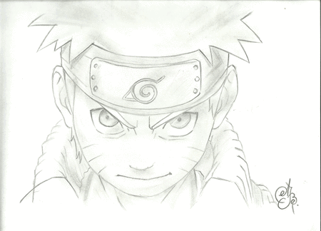 Dibujos a la lapiz de Naruto - Imagui