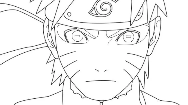 Naruto modo sabio para colorear - Imagui