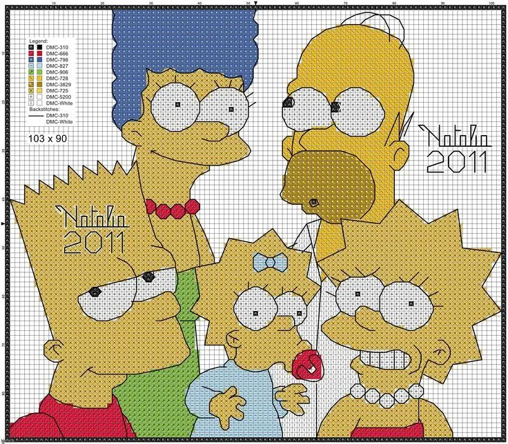 Natalia | Amigurumi inspiracje | Pinterest | The Simpsons
