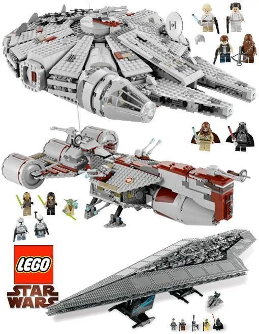 Blog de Brinquedo » Blog Archive » Naves LEGO Star Wars, 3 Mega ...