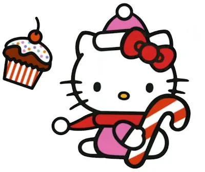 imagenes de Hello Kitty Navidad