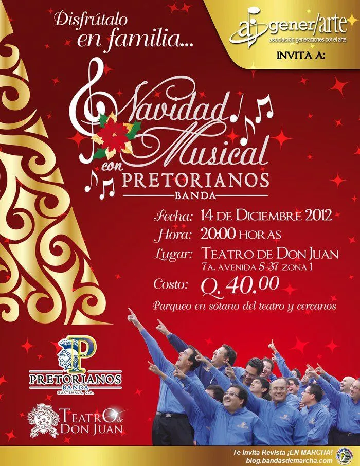 Navidad Musical con Pretorianos, Guatemala | Revista ¡EN MARCHA!