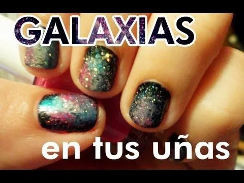 Nebulosas en tus Uñas: Galaxia/ Universo (Fácil) Galaxy or ...