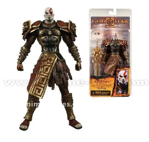 Neca dios de la guerra II Kratos en Ares Armor w / cuchillas ...