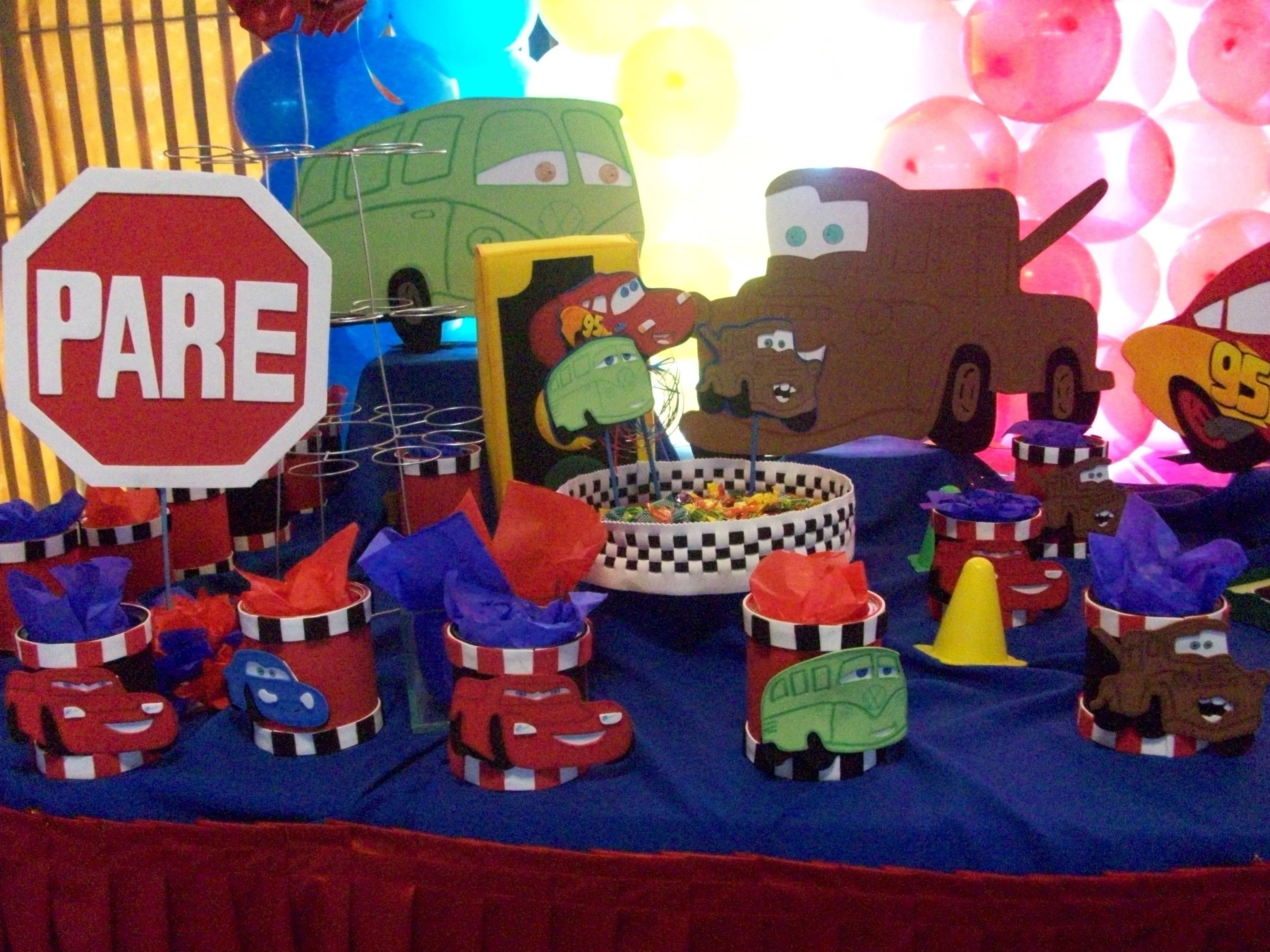 NECESITO IDEAS PARA FIESTA DE CARS... - FIESTAIDEAS. | Andrea ...