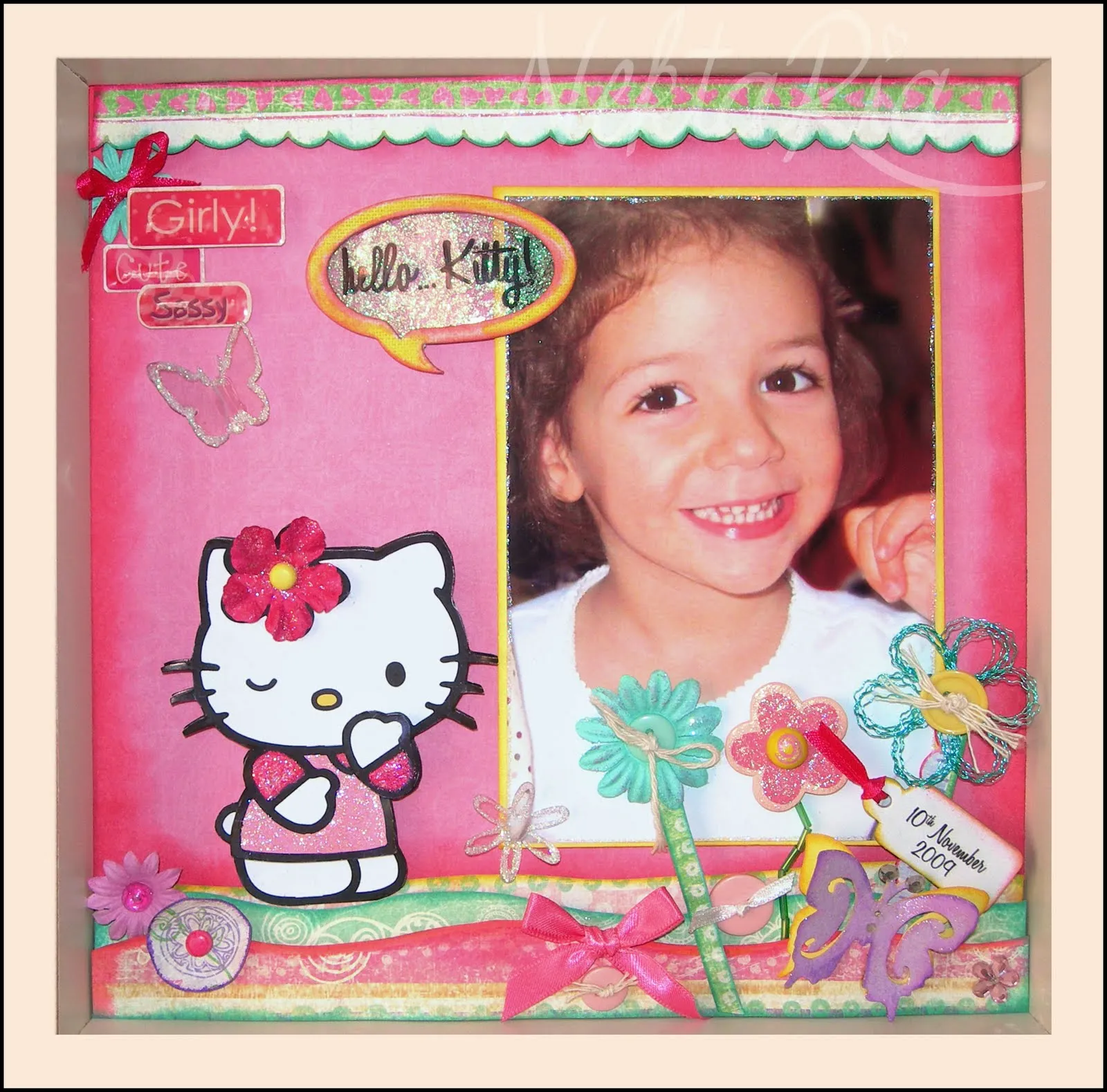 nektaria's creative garden: Hello... Kitty! nektaria's creative garden: Hello... Kitty!
