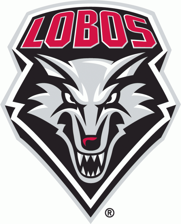 New Mexico Lobos Primary Logo - NCAA Division I (n-r) (NCAA n-r ...