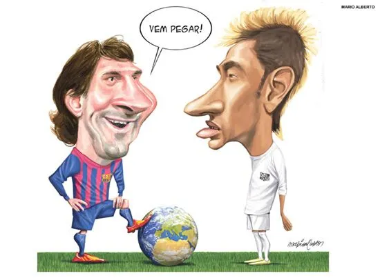 Neymar, en caricaturas realizadas por artistas brasileños - Fotos ...