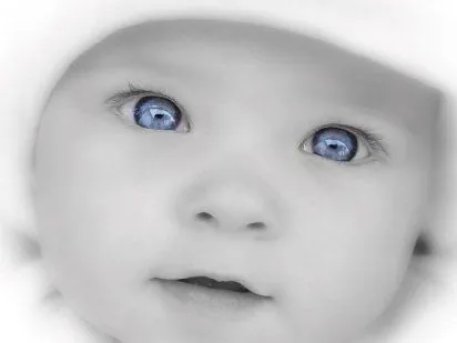 Imagenes de bebé con ojos azules y verdes - Imagui