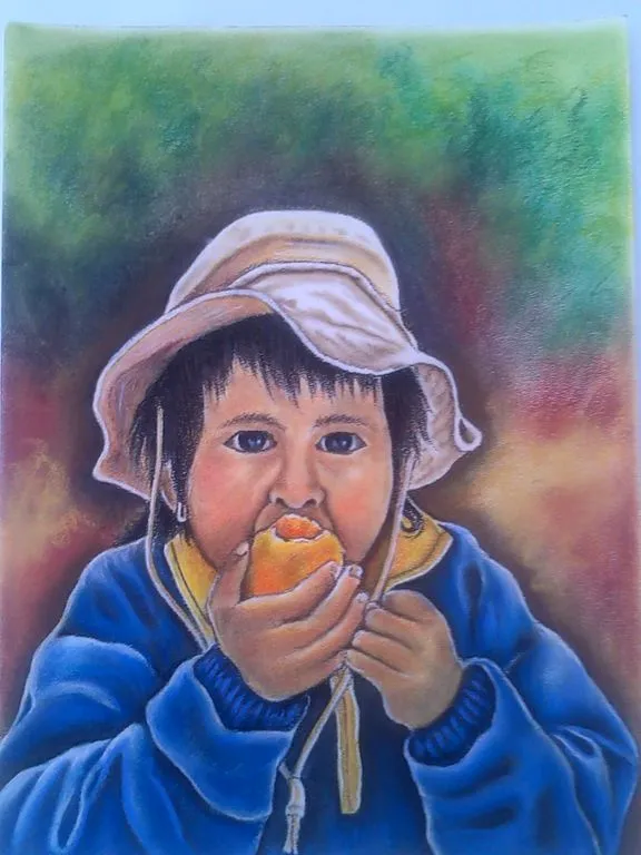 niño campesino jairo esteban jaramillo sanchez - Artelista.com