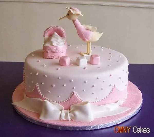 Niño en Casa: Decoración de tortas para baby shower