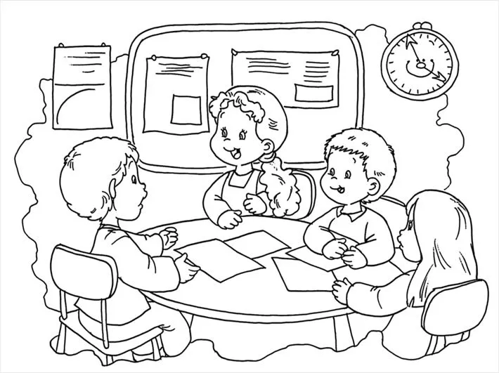 Dibujos para niños de inicial para colorear - Imagui