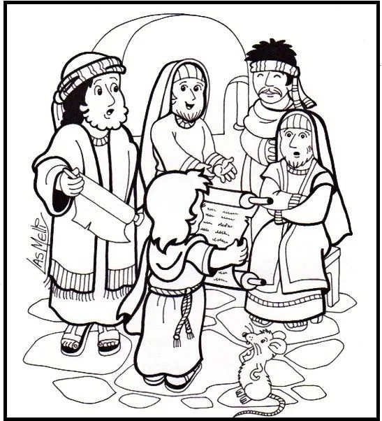 El niño Jesus en el templo para niños cristianos - Imagui
