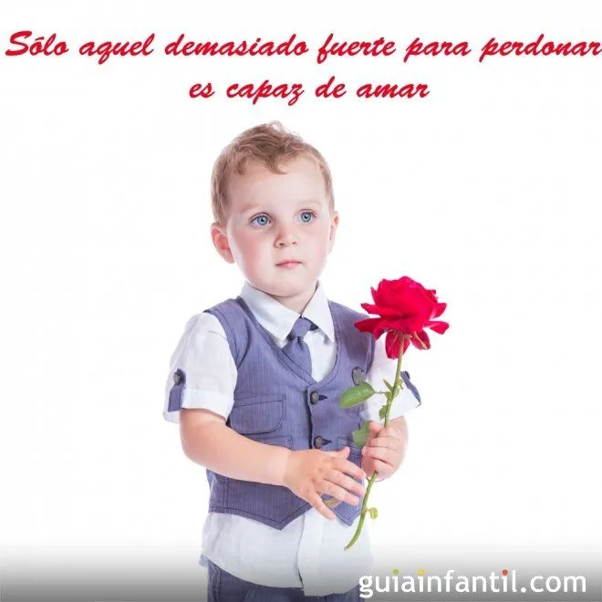 Niño con una rosa. Frases de amor para motivar - Frases de amor ... Niño con una rosa. Frases de amor para motivar - Frases de amor ...