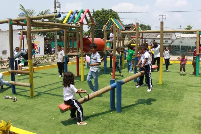 Niños de Cantagallo, los más felices con el parque | Alcaldía de ...