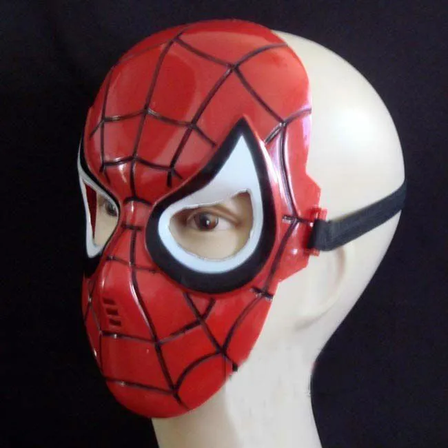 los niños de plástico cartón máscara de spiderman-Máscaras de ... los niños de plástico cartón máscara de spiderman-Máscaras de ...