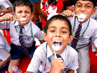 niños lavándose los dientes !!!! | viviendosanamente