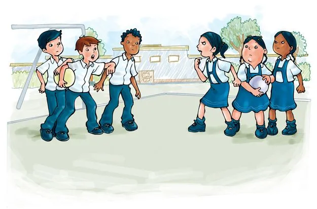 El blog de Lapizmagiko: Niños en el colegio