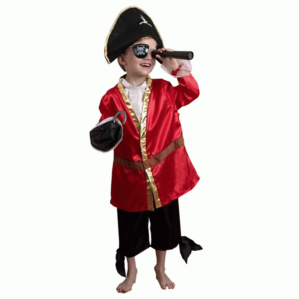 Niños disfrazados de piratas - Imagui