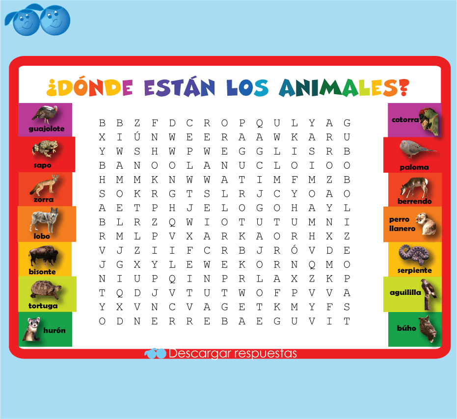 Imágenes de sopas de letras para niños - Imagui Imágenes de sopas de letras para niños - Imagui