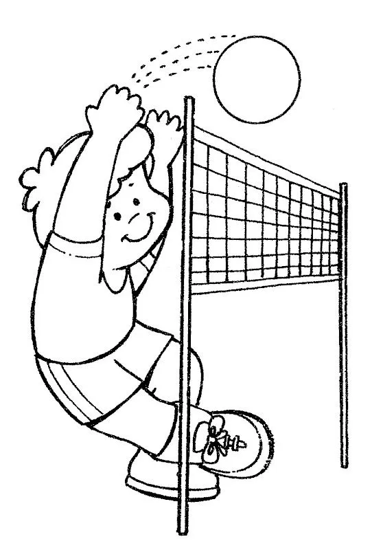 Dibujos sobre el voleibol - Imagui