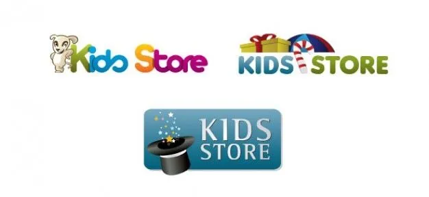 niños logo plantilla de diseño para la tienda en línea | Descargar ...