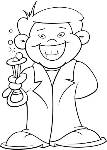 LOS NIÑOS Y LAS PROFESIONES DIBUJOS PARA PINTAR LOS NIÑOS Y LAS PROFESIONES DIBUJOS PARA PINTAR