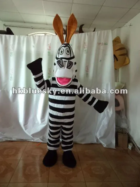 No.2915 Madagascar zebra trajes de la mascota-Mascota ...
