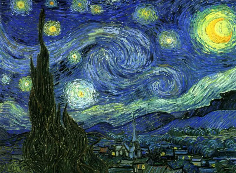 La noche estrellada, V.Van Gogh |