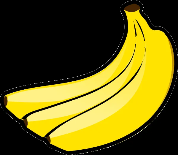 Dibujo de una banana - Imagui