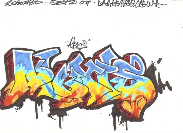 Nombre alexis en graffiti - Imagui